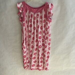 Juicy Couture Girls Ruffle Sleeve Night Gown Size 10